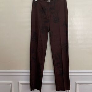 Vintage Eric Casual Novelty Print Horse Themes Pants